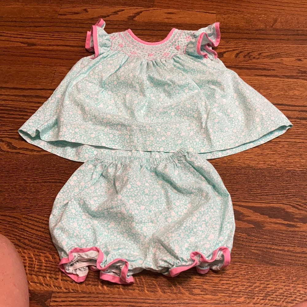 Baby girl play suit
